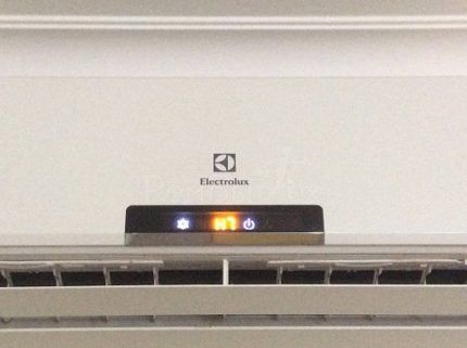 Code d'erreur incompréhensible du conditionneur Electrolux Code d'erreur incompréhensible du conditionneur Electrolux