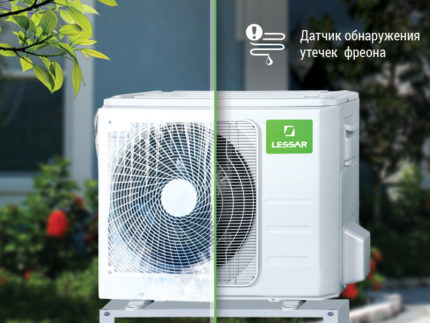 Freon leak control function Freon leak control function