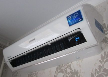 Anzeige der Inneneinheit