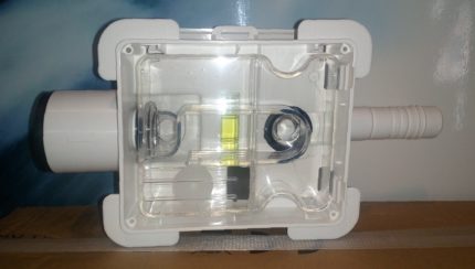 Siphon extérieur transparent Siphon extérieur transparent