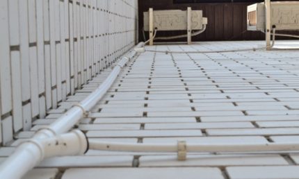 Conduite d'évacuation des condensats Conduite d'évacuation des condensats