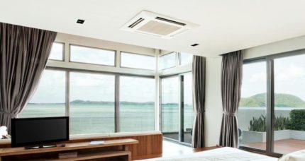 Climatisation cassette dans le chalet Climatisation cassette dans le chalet