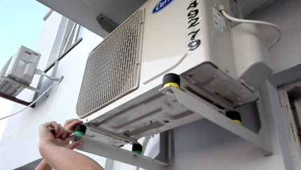 Unité de climatisation externe