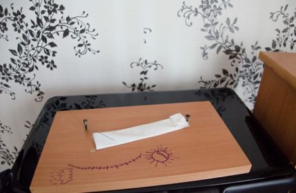 Higrômetro de um guardanapo Higrômetro de um guardanapo