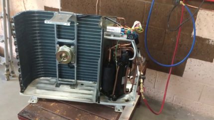 Processus de reconstitution du fréon Processus de reconstitution du fréon