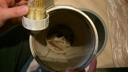 Scale in the humidifier tank