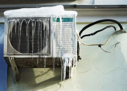 Air conditionné en hiver