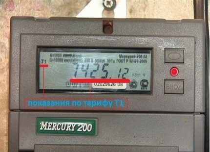 Lectures de compteur Lectures de compteur