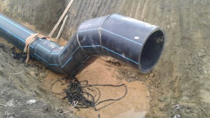 Structure soudée bout à bout