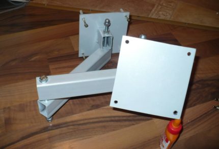 Support pivotant fait maison