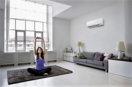 Système divisé d'unité intérieure