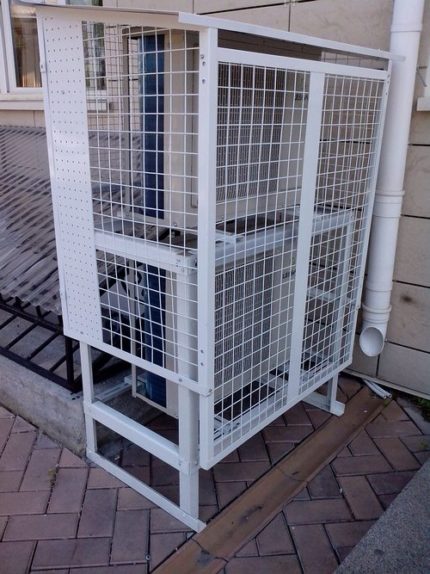 Grilles sur mesure pour systèmes split